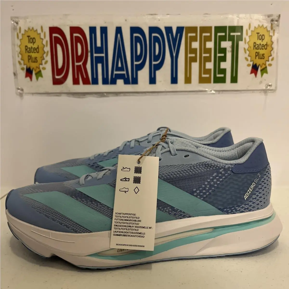 Adidas shoes - adidas Adizero - Adizero - JQ0368 - Blue 1