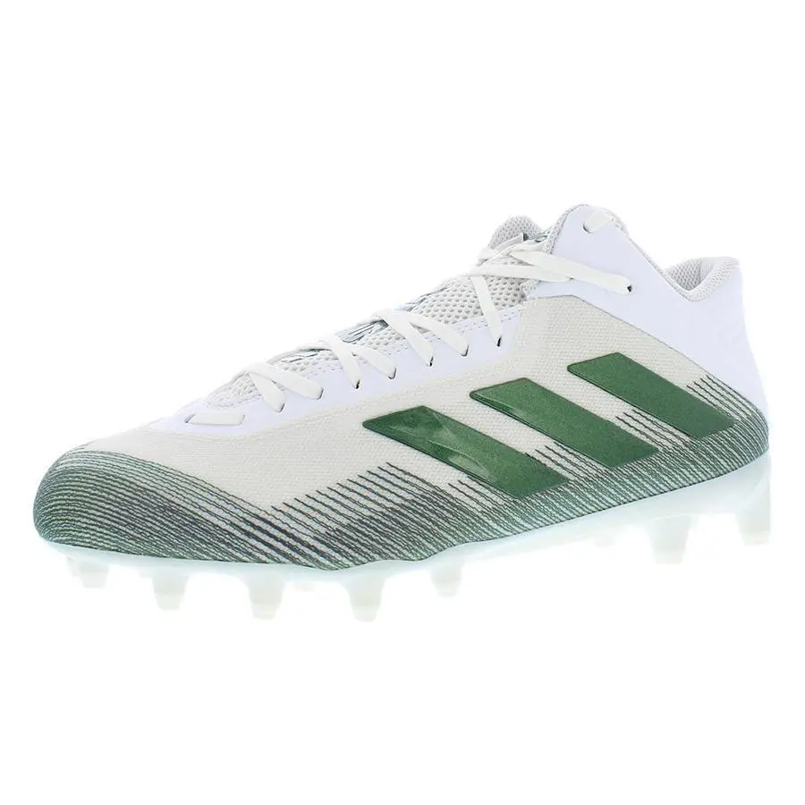 Adidas shoes - Footwear White/Dark Green/Footwear White, Main: White 3