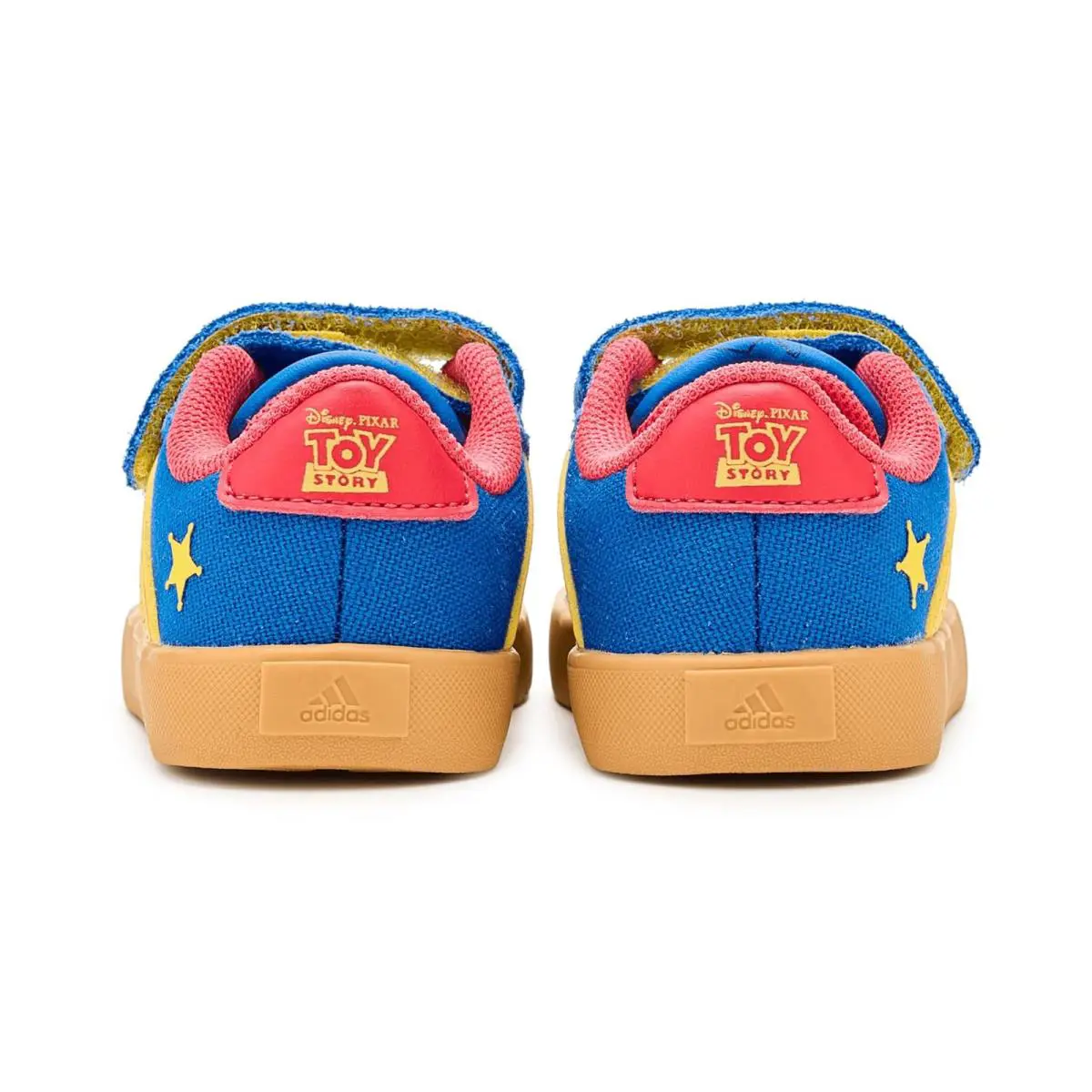 Adidas shoes - Bright Royal/Bold Gold/Semi Lucid Red 5