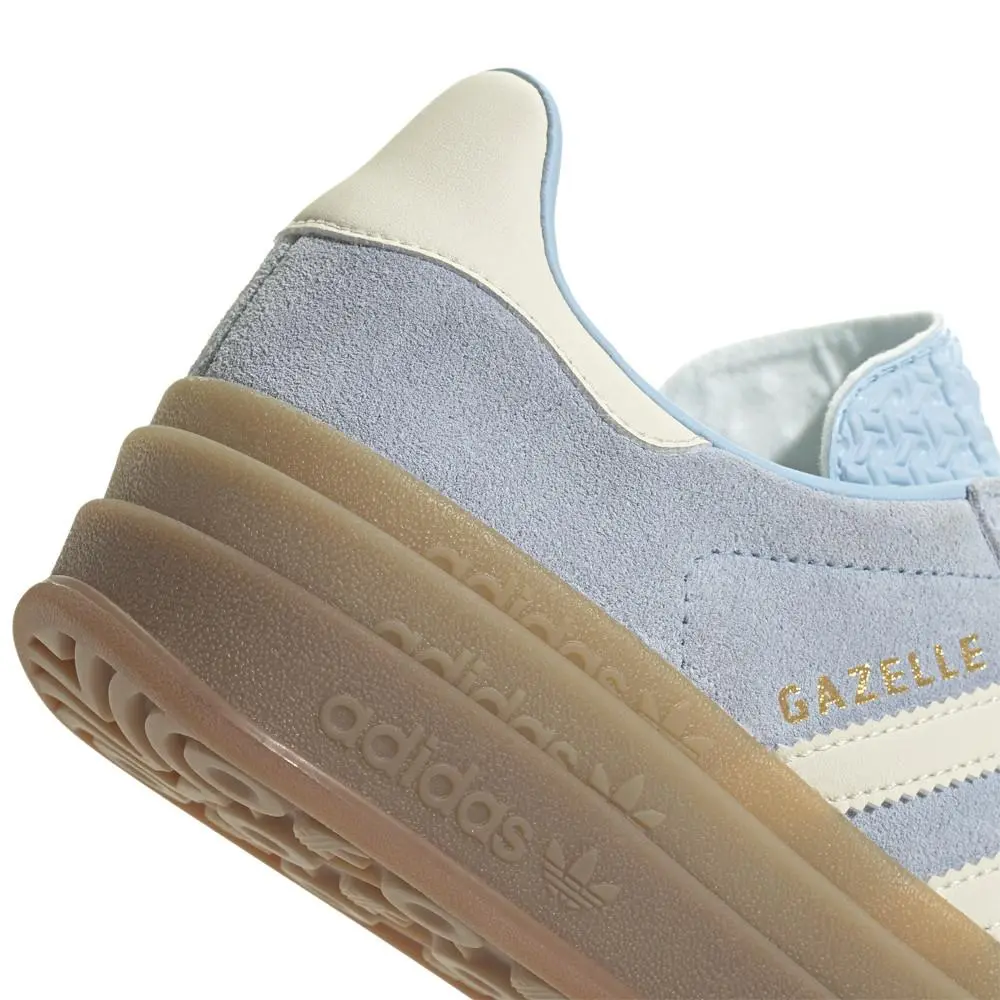 Adidas shoes - adidas Gazelle Bold Lace Up - JQ7776 - Blue 5