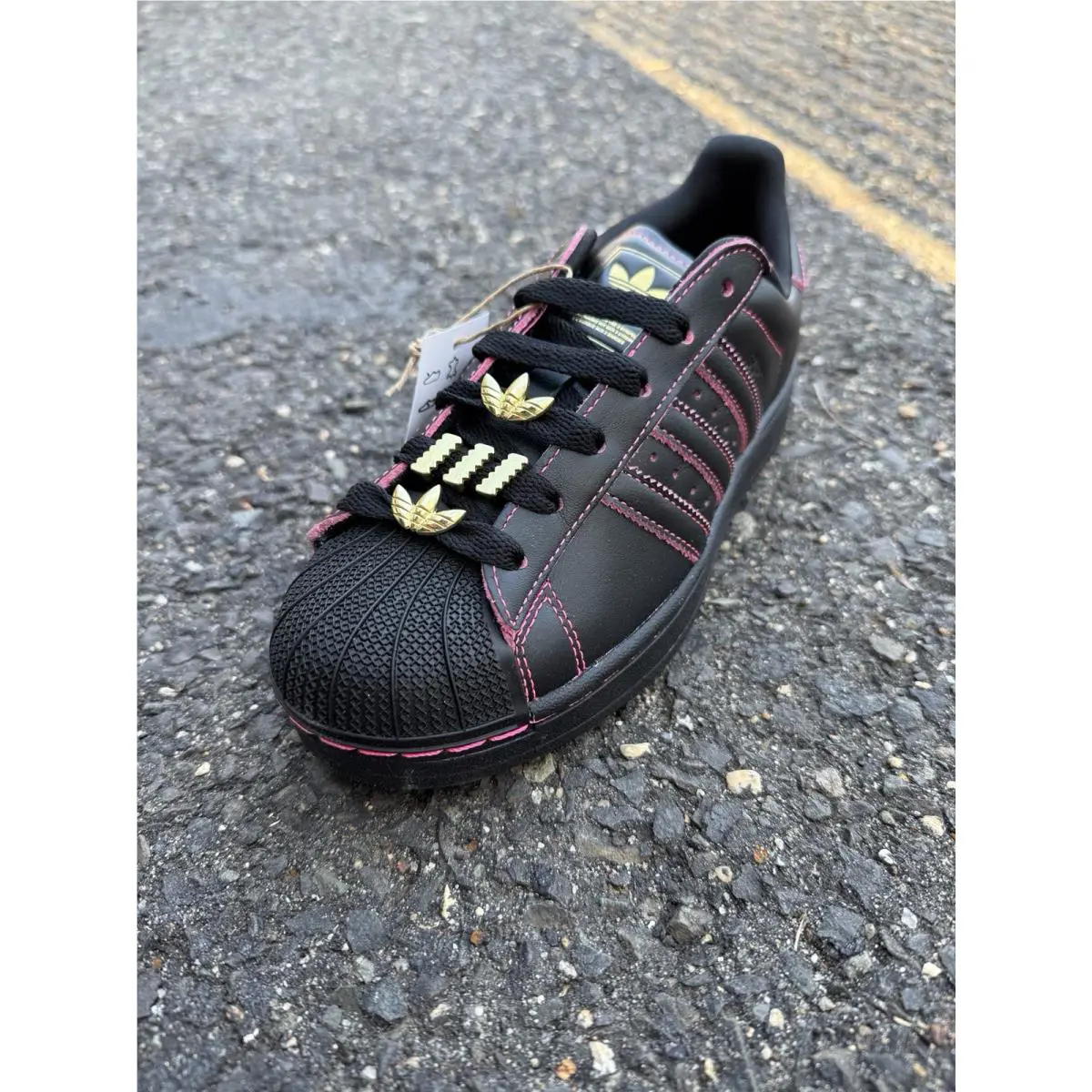 Adidas shoes - adidas Superstar - Superstar - JS1380 - Black 3