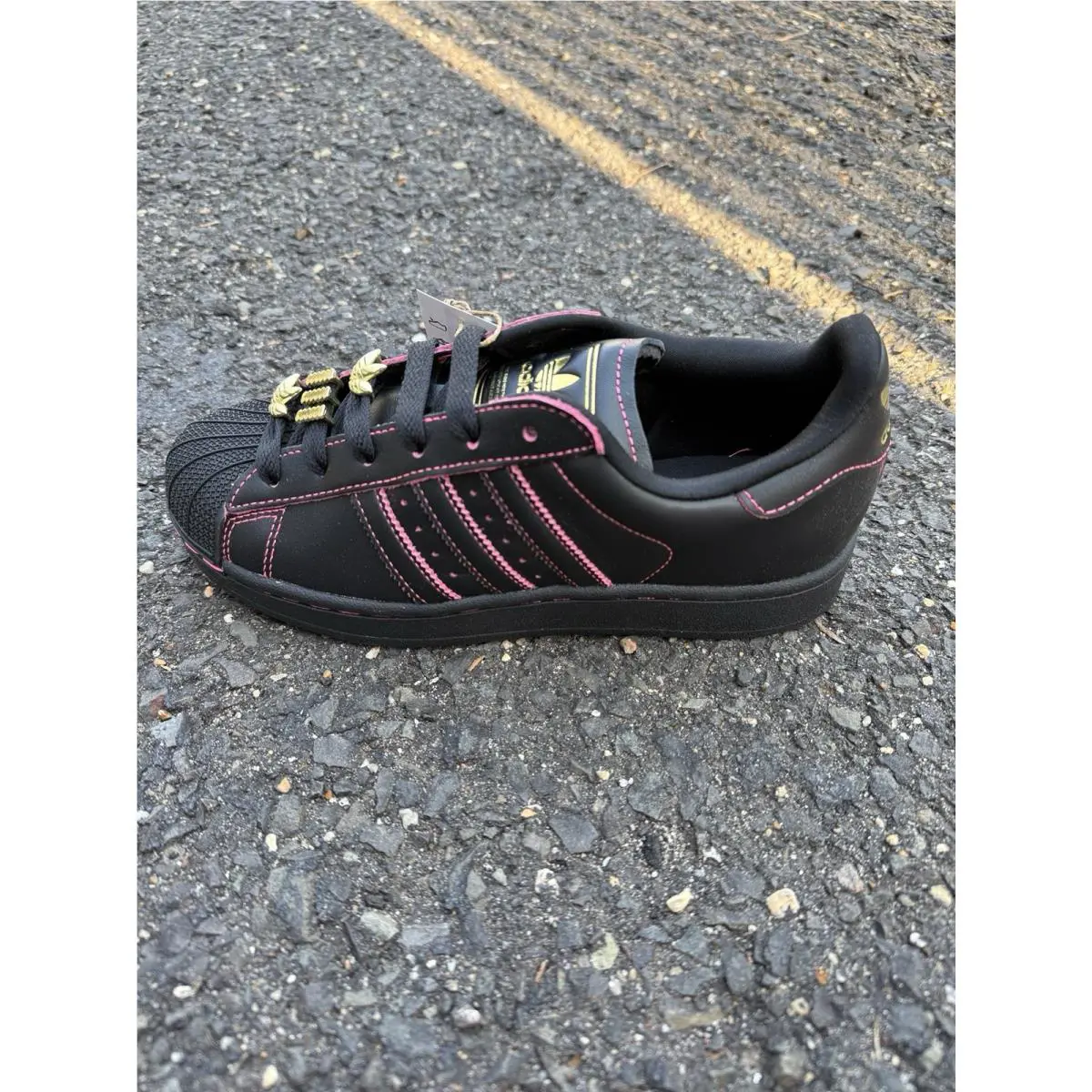 Adidas shoes - adidas Superstar - Superstar - JS1380 - Black 6