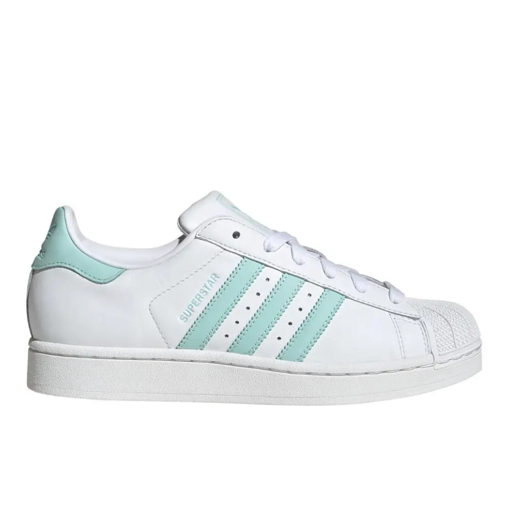 Adidas Superstar Ii Lace Up Womens White Sneakers Casual Shoes JH7060