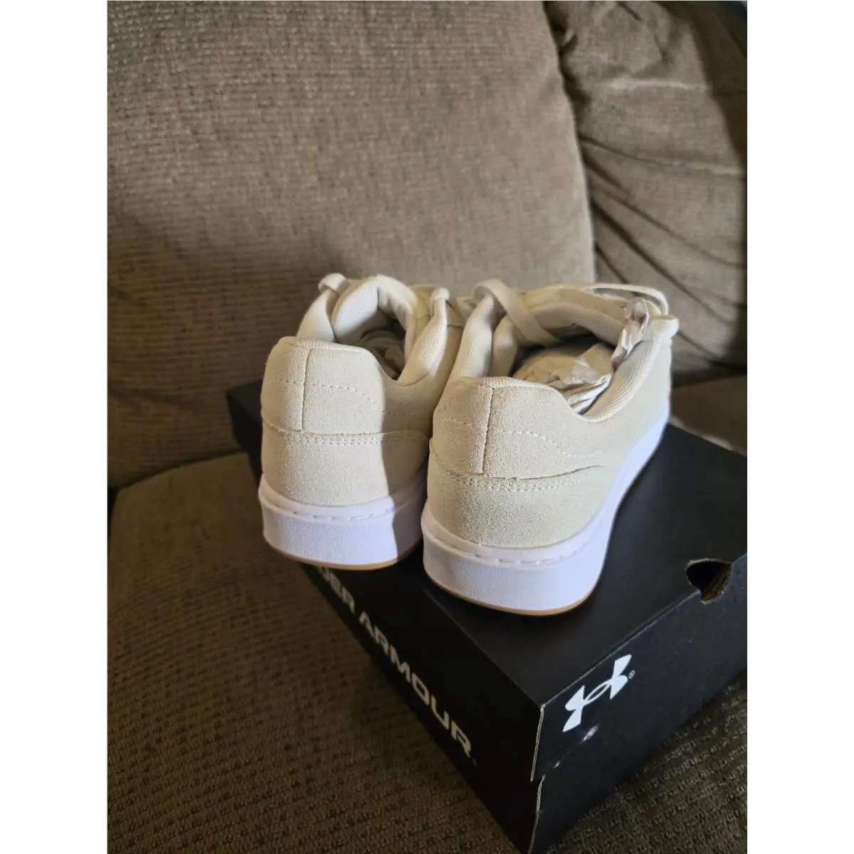 Under Armour shoes - UA W Official Suede - Official Suede - 3028636-100 - White 2