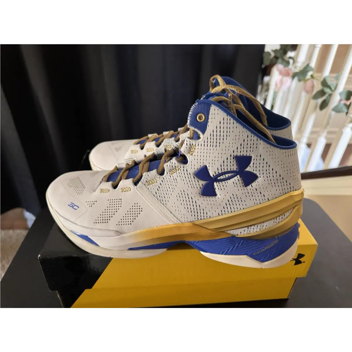 Under Armour shoes - Under Armour Curry 2 - Curry - 1259007-602 - White 0