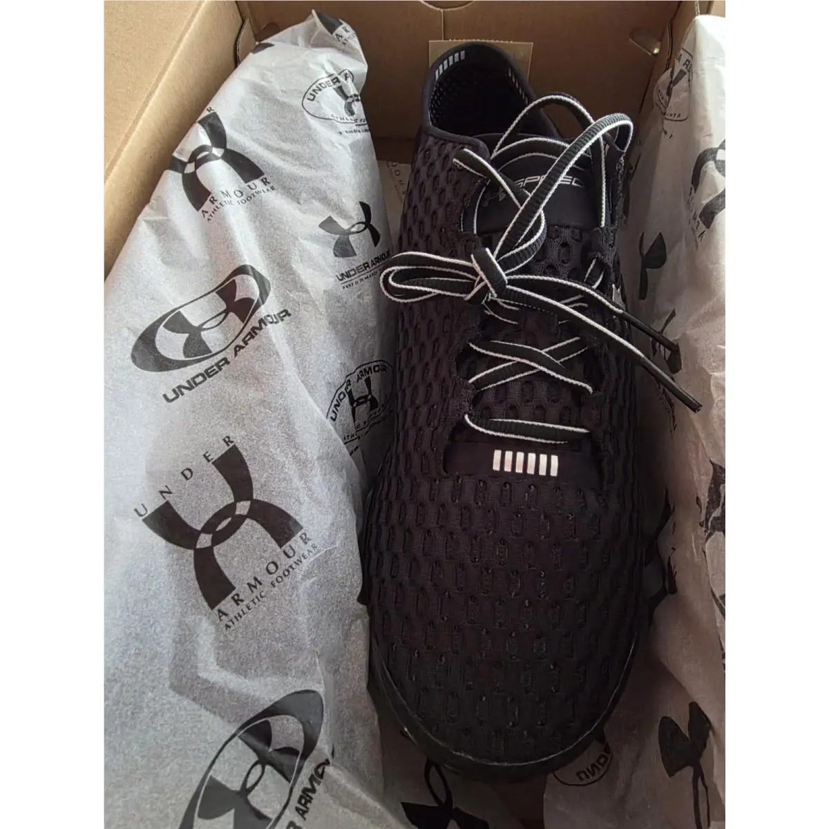 Under Armour shoes - Under Armour Speedform Gemini - Speedform Gemini - Grey/Black (UPC: 196040891521) 6