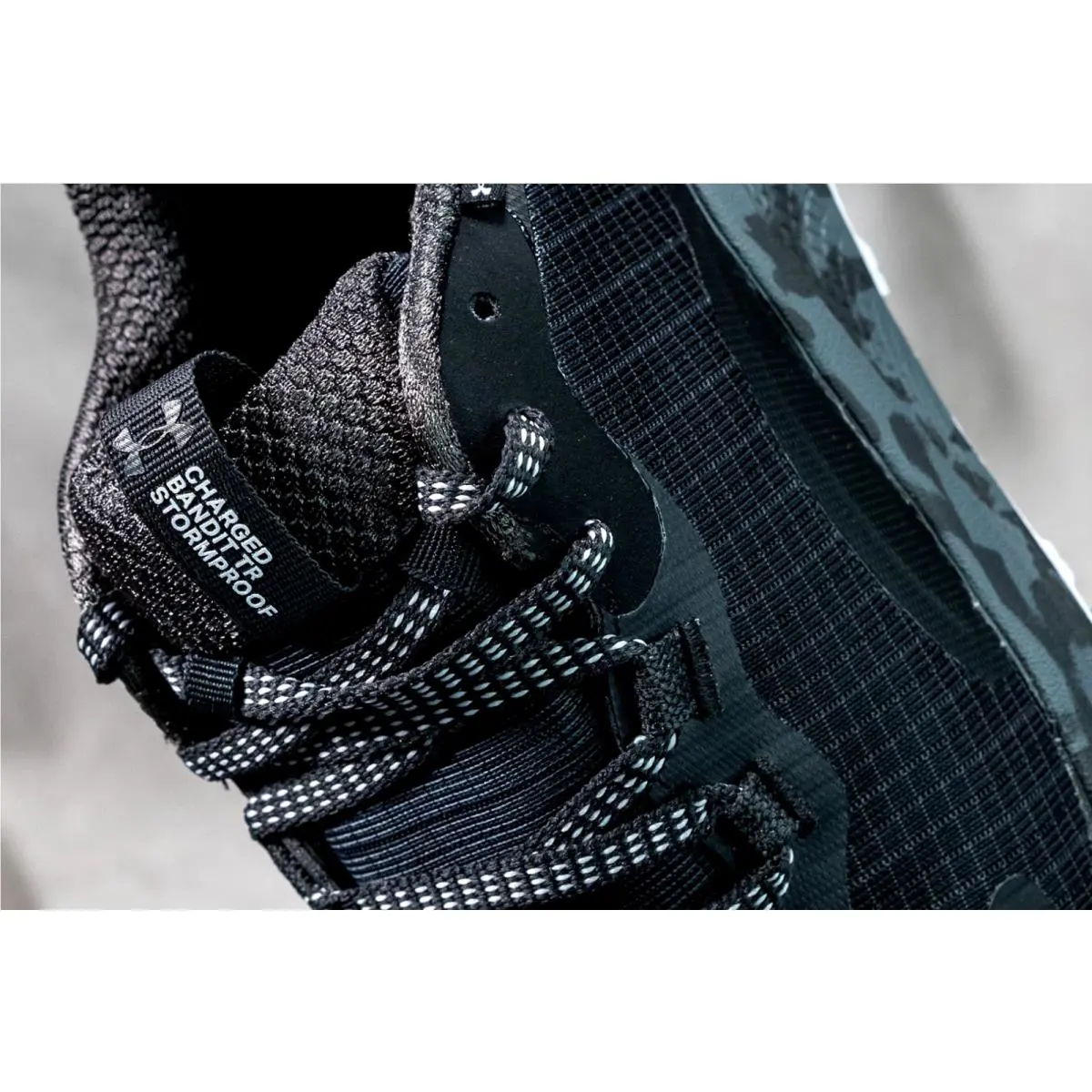 Under Armour shoes - Under Armour Charged Bandit - Charged Bandit - 3024763 - BLACK/ GREY (UPC: 195252307820) 4