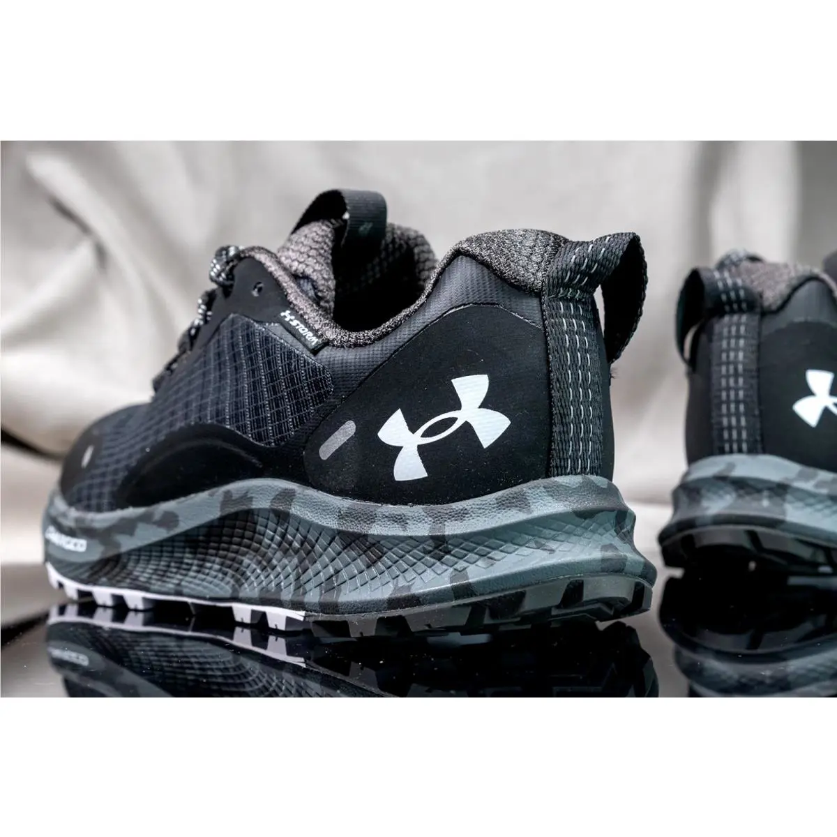 Under Armour shoes - Under Armour Charged Bandit - Charged Bandit - 3024763 - BLACK/ GREY (UPC: 195252307820) 5