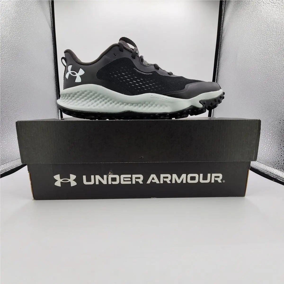 Under Armour shoes - Under Armour UA Charged Maven Trail - 3026136-002 - Black/Gray (UPC: 196883211227) 0