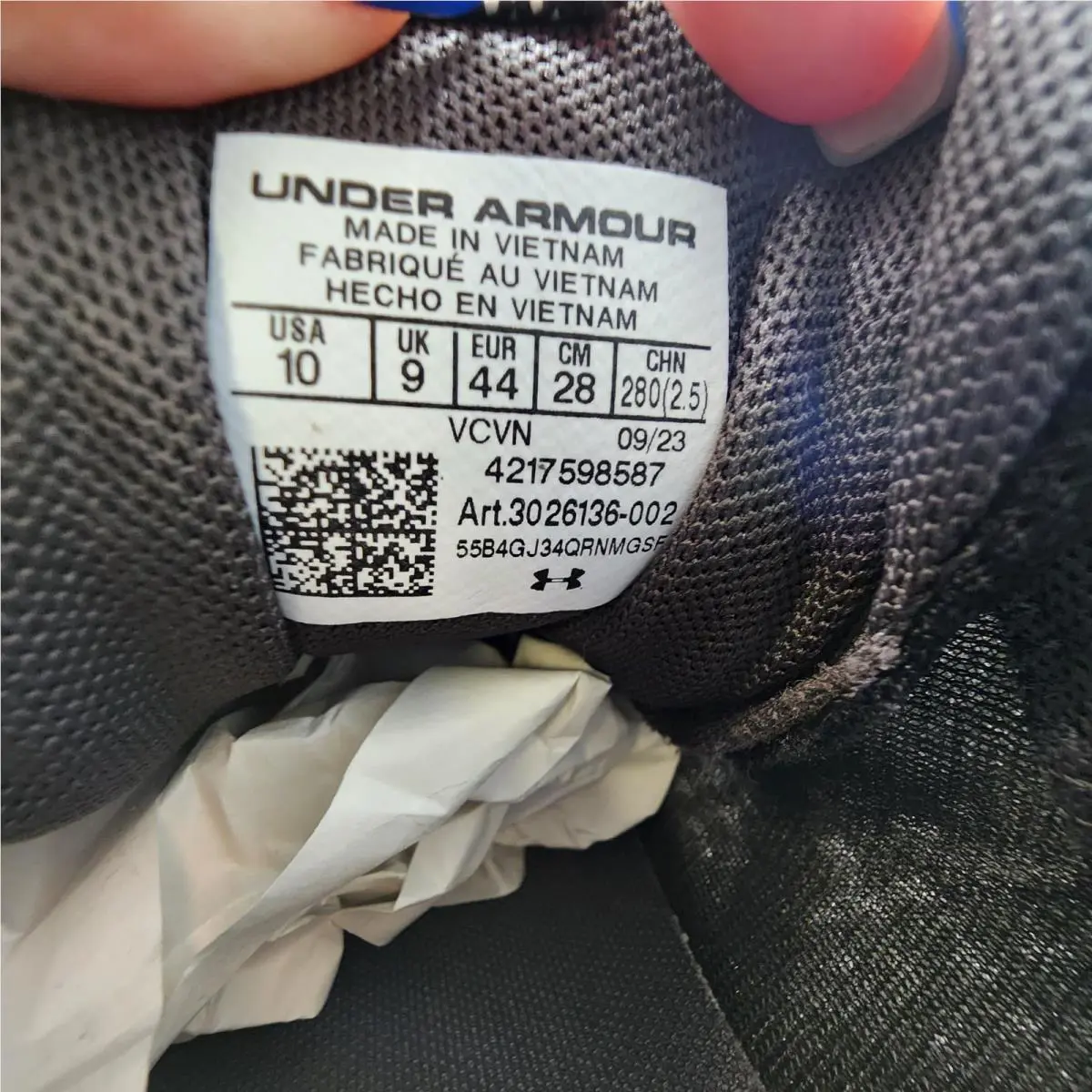 Under Armour shoes - Under Armour Charged Maven - Charged Maven - 3026136-002 - Black (UPC: 196883211203) 7