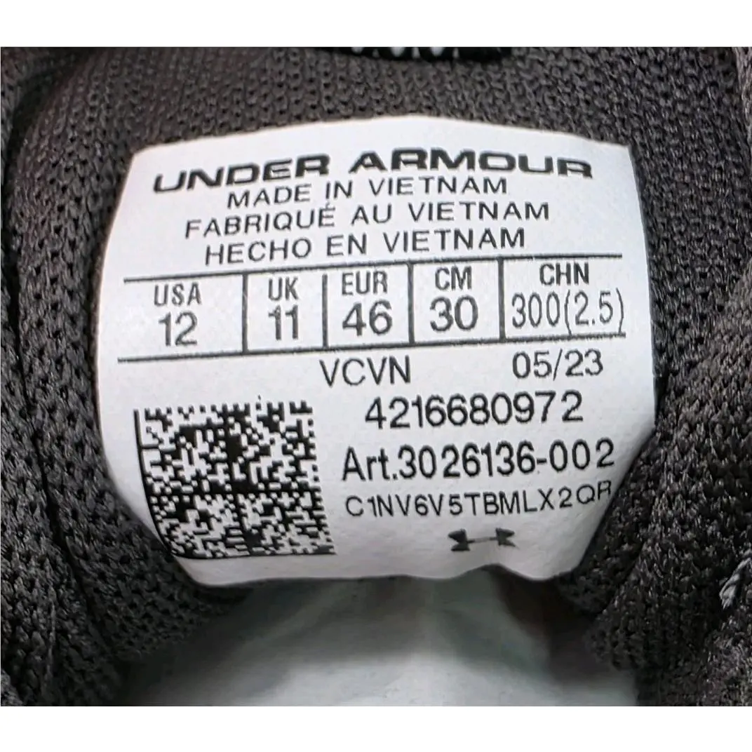 Under Armour shoes - Under Armour Charged Maven - Charged Maven - 3026136-002 - Black (UPC: 196883211203) 6