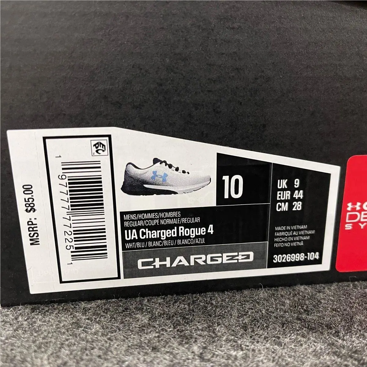 Under Armour shoes - VS190549 - vs-190549 - White (UPC: 197777772251) 4