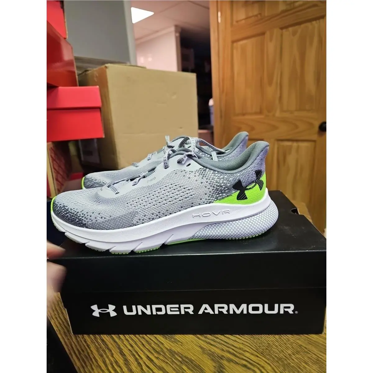 Under Armour shoes - Under Armour HOVR Turbulence 2 - Gray (UPC: 196883135226) 1