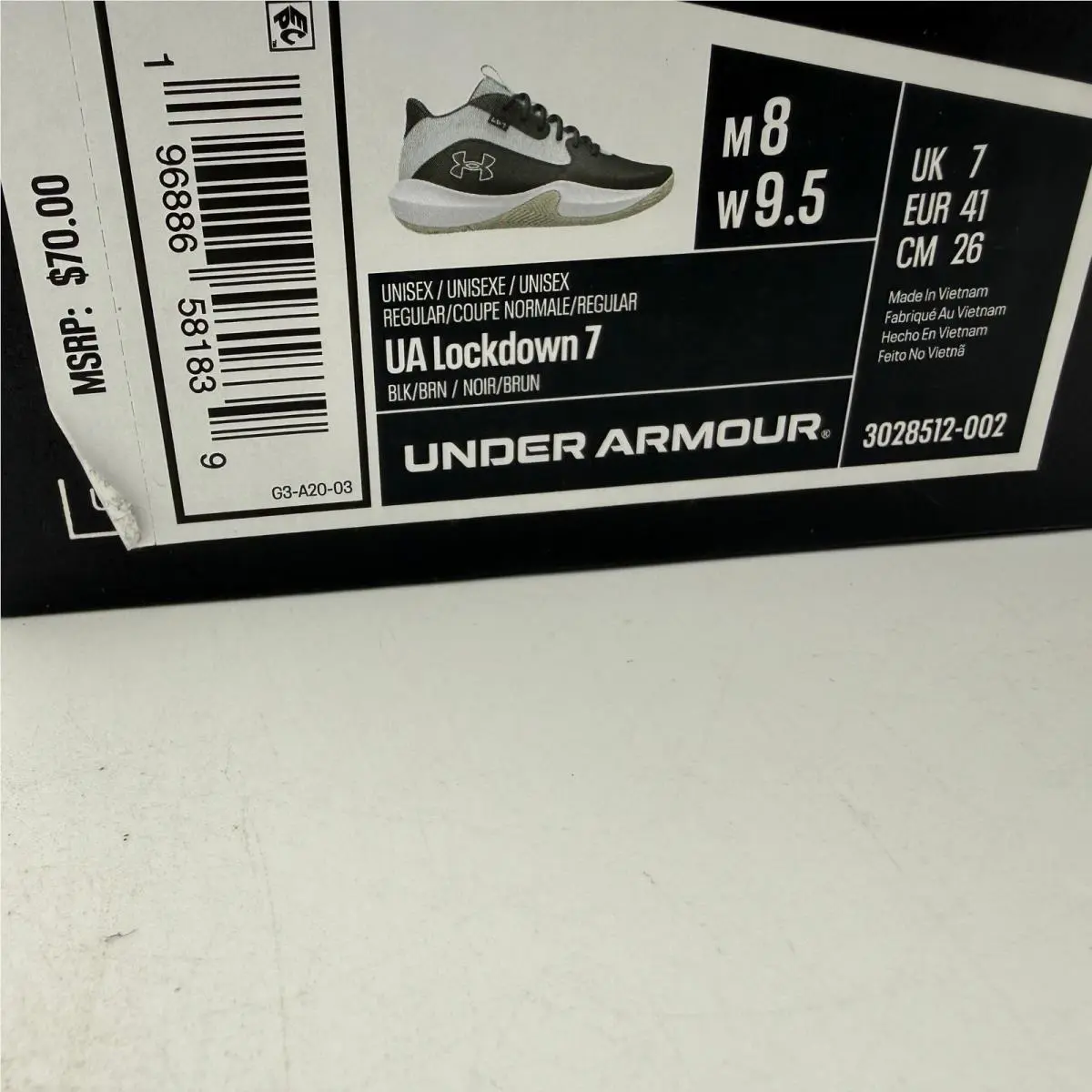 Under Armour shoes - Lockdown 7 - Lockdown - Black 0