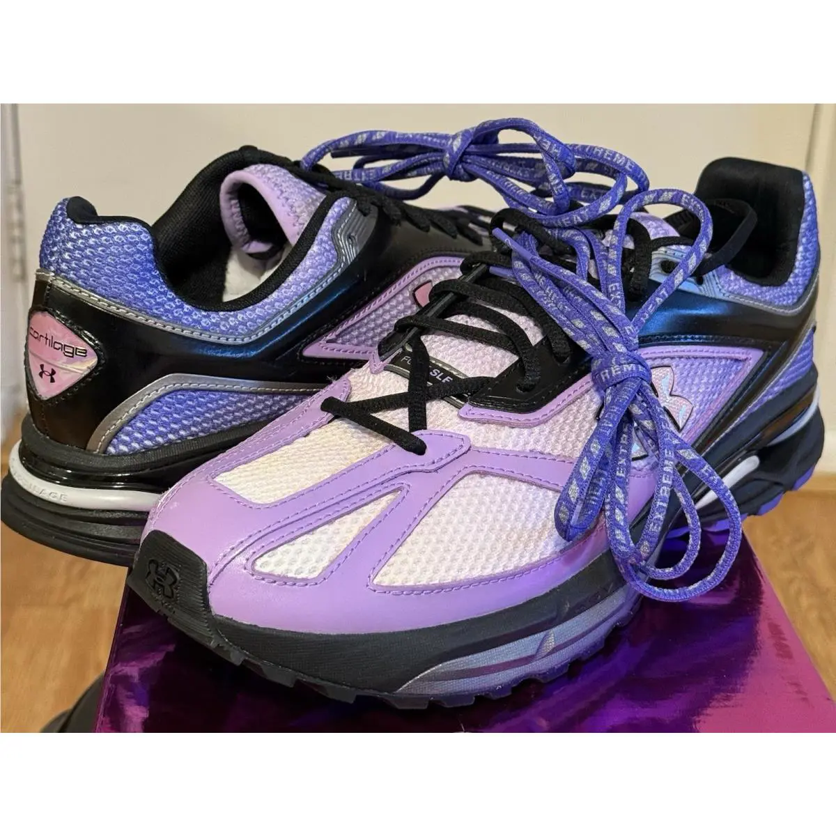 Under Armour shoes - UA HOVR Apparition Retro Future - Purple 2