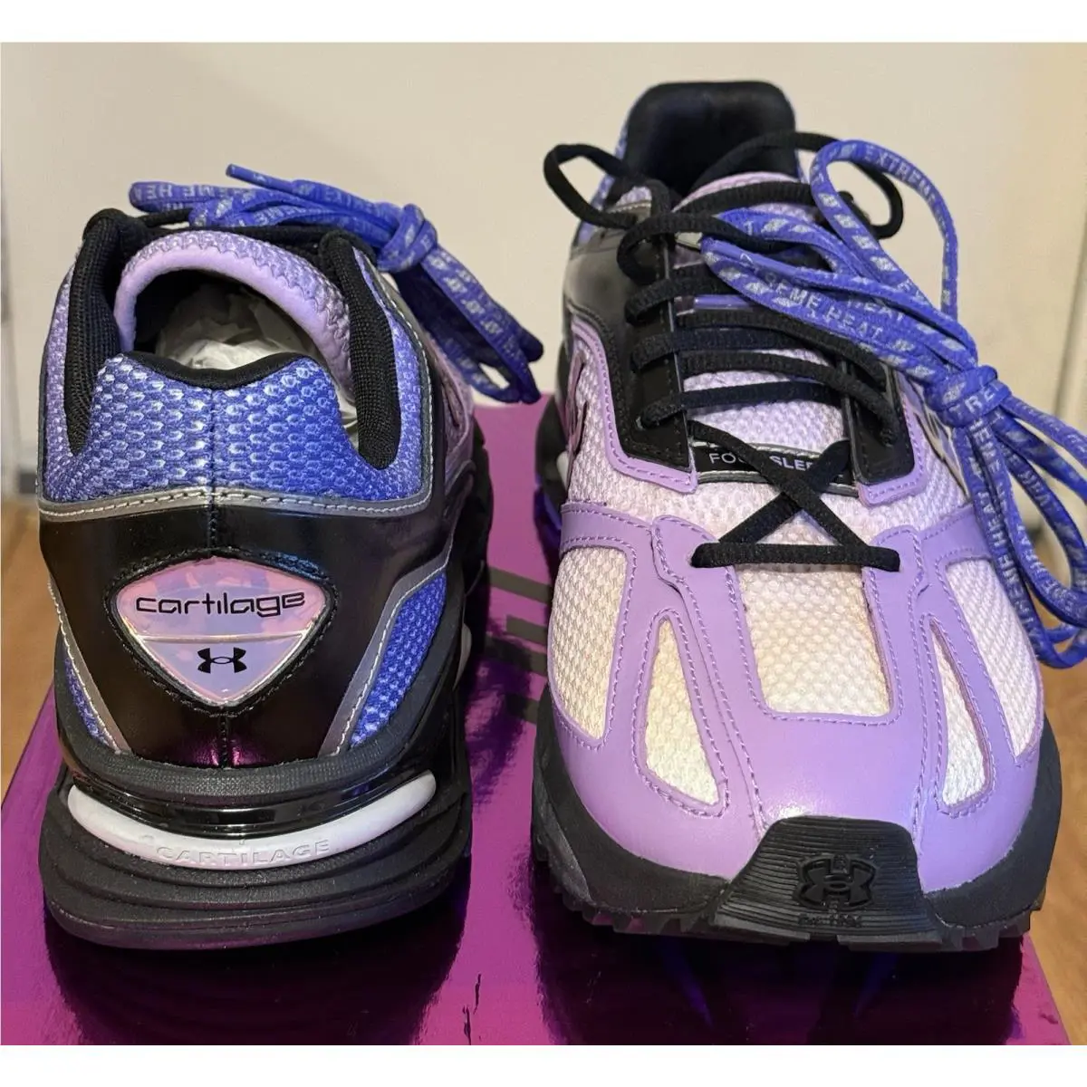 Under Armour shoes - UA HOVR Apparition Retro Future - Purple 6