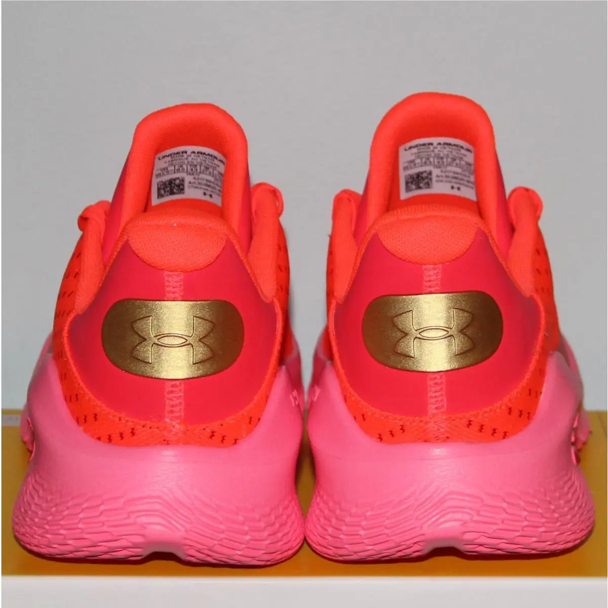 Under Armour shoes - Under Armour Curry 4 Low FloTro - 3026620-600 - Red (UPC: 196883810338) 3
