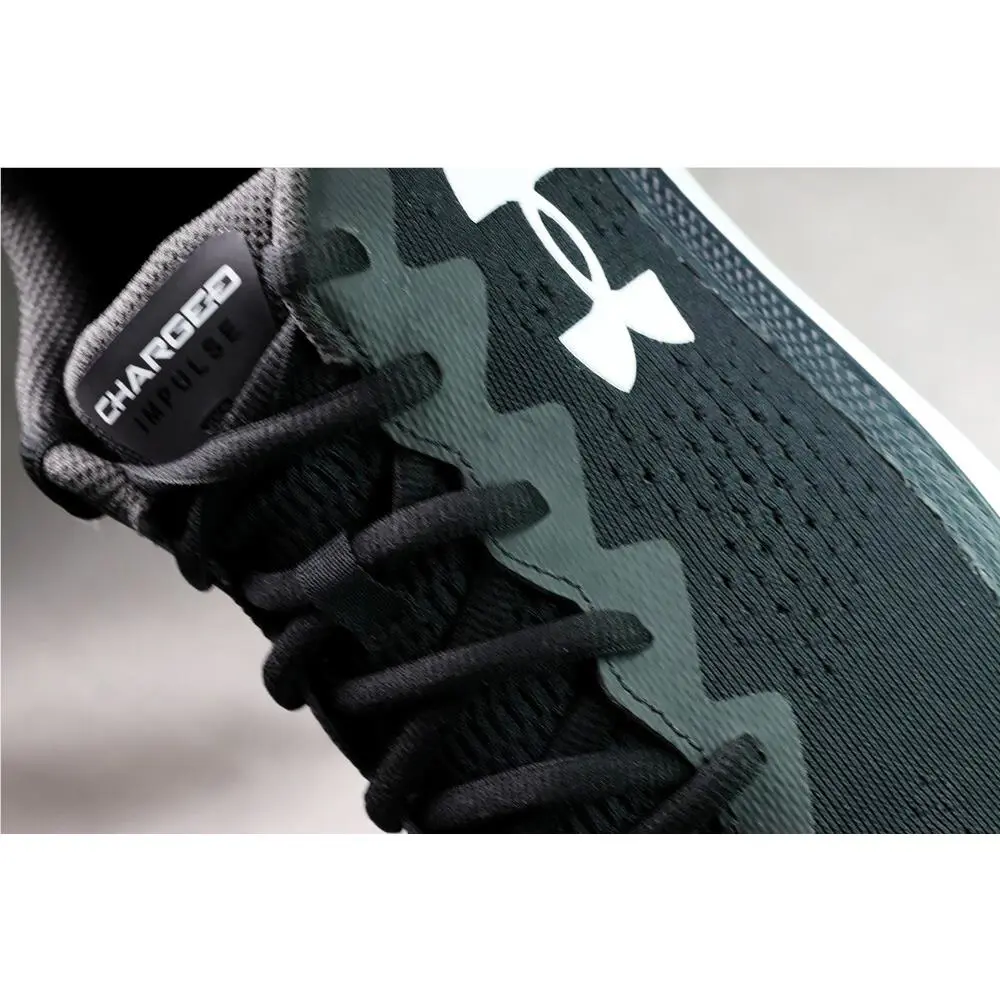 Under Armour shoes - UNDER ARMOUR CHARGED IMPULSE - CHARGED IMPULSE - 3024141 - BLACK/ WHITE (UPC: 195251700936) 4