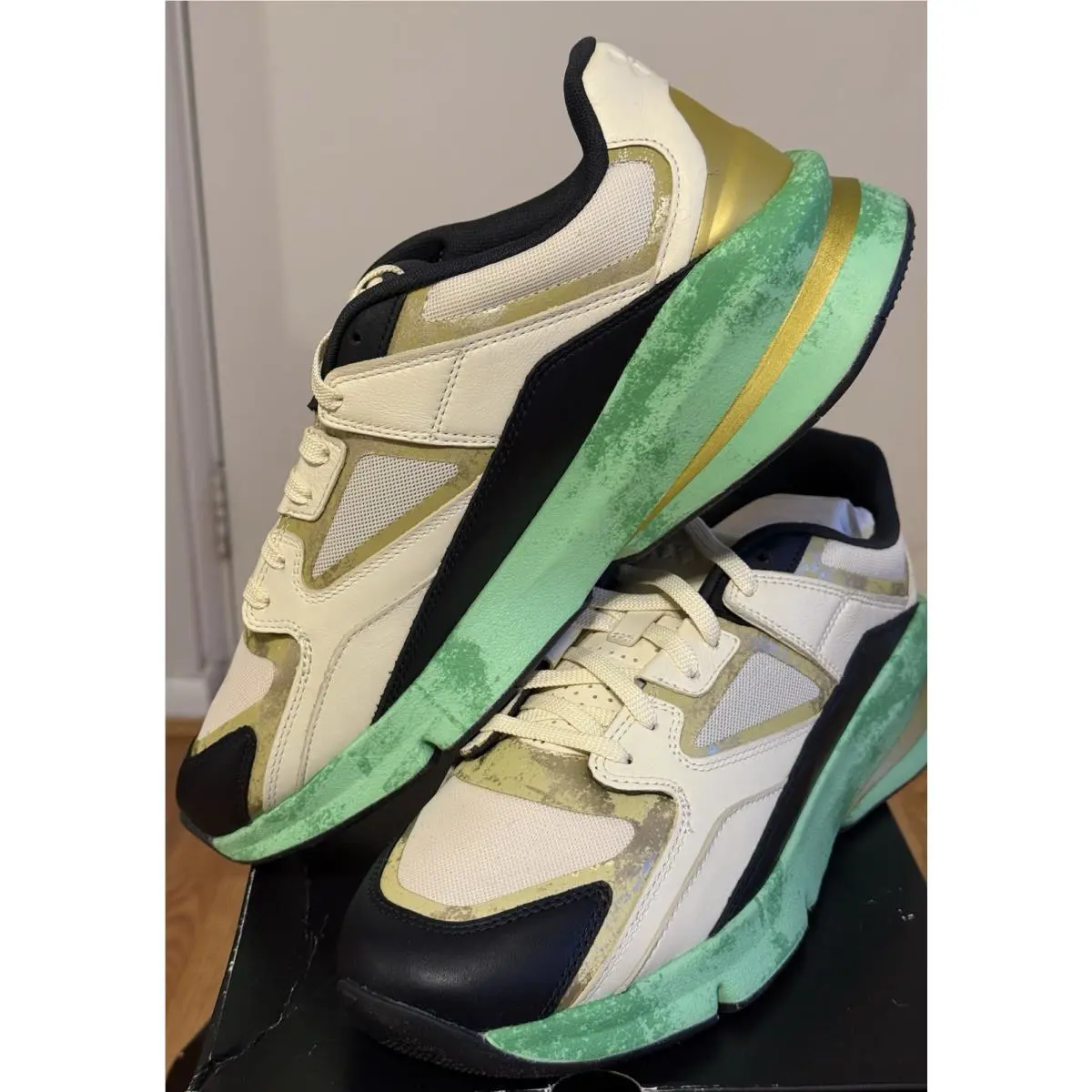 Under Armour shoes - Under Armour Forge 96 - Forge - 6005013-142 - Green 1