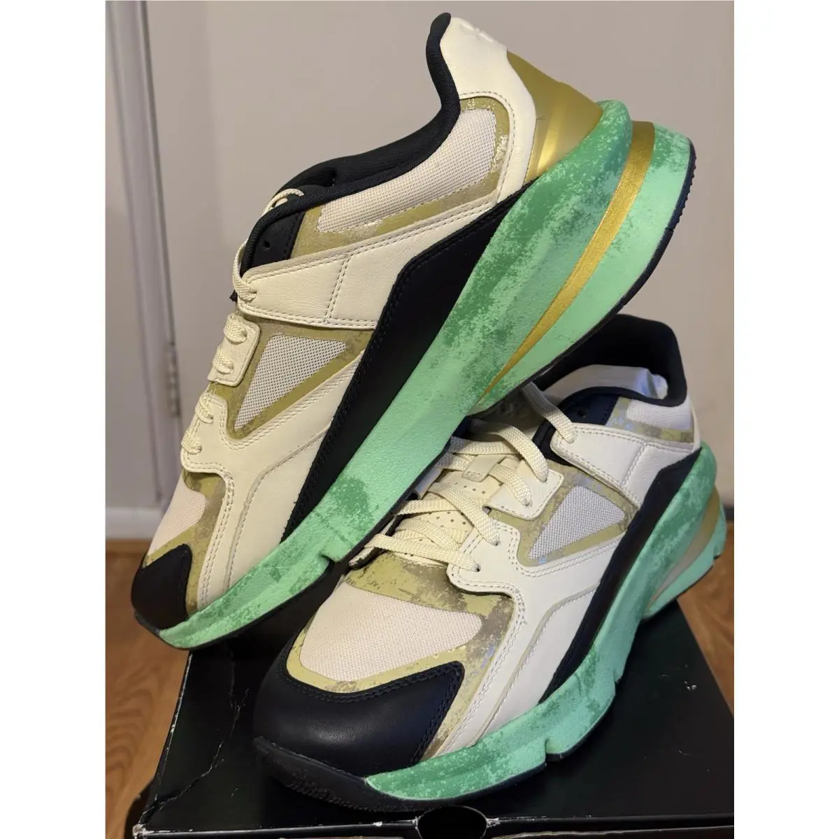 Under Armour shoes - Under Armour Forge 96 - Forge - 6005013-142 - Green 2