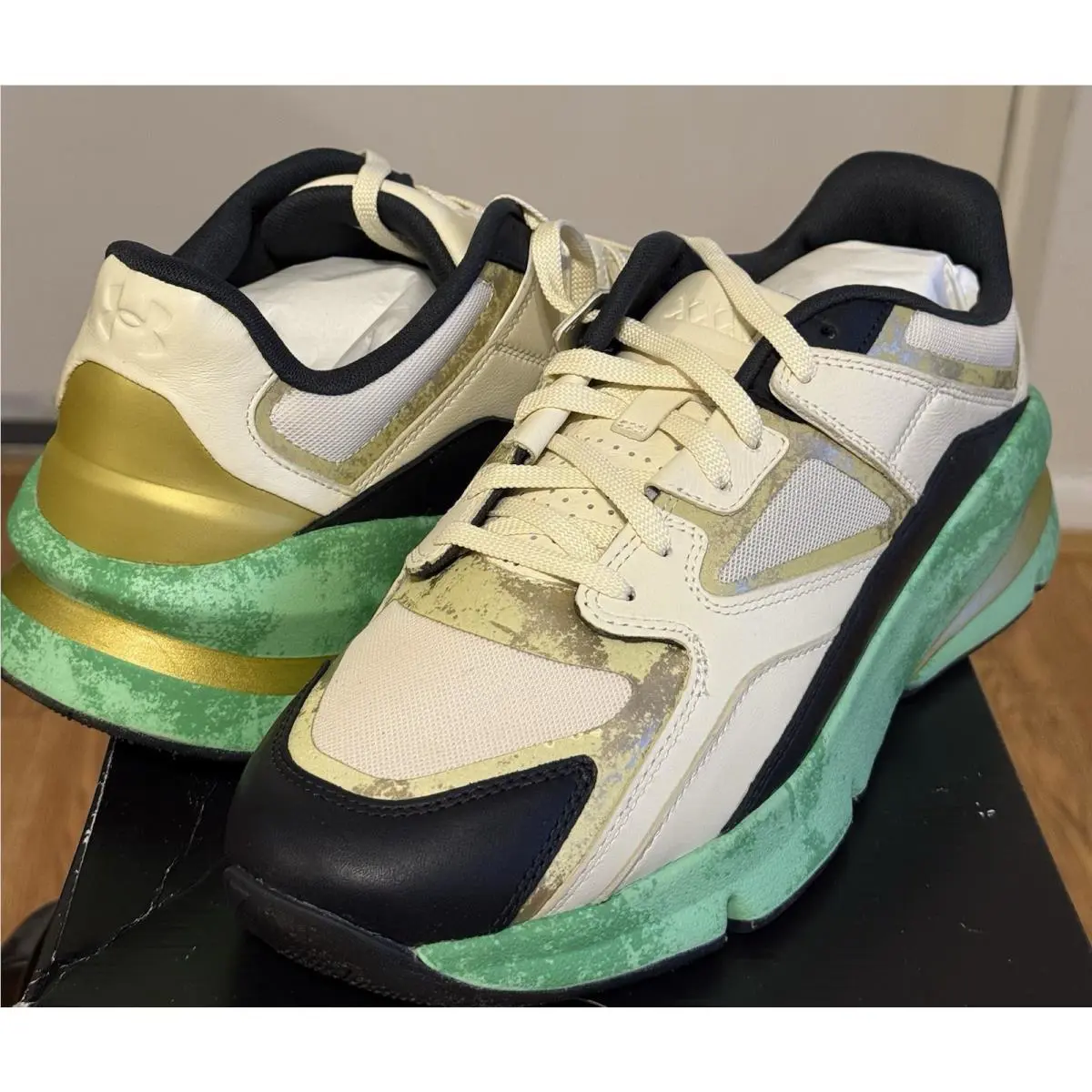 Under Armour shoes - Under Armour Forge 96 - Forge - 6005013-142 - Green 4