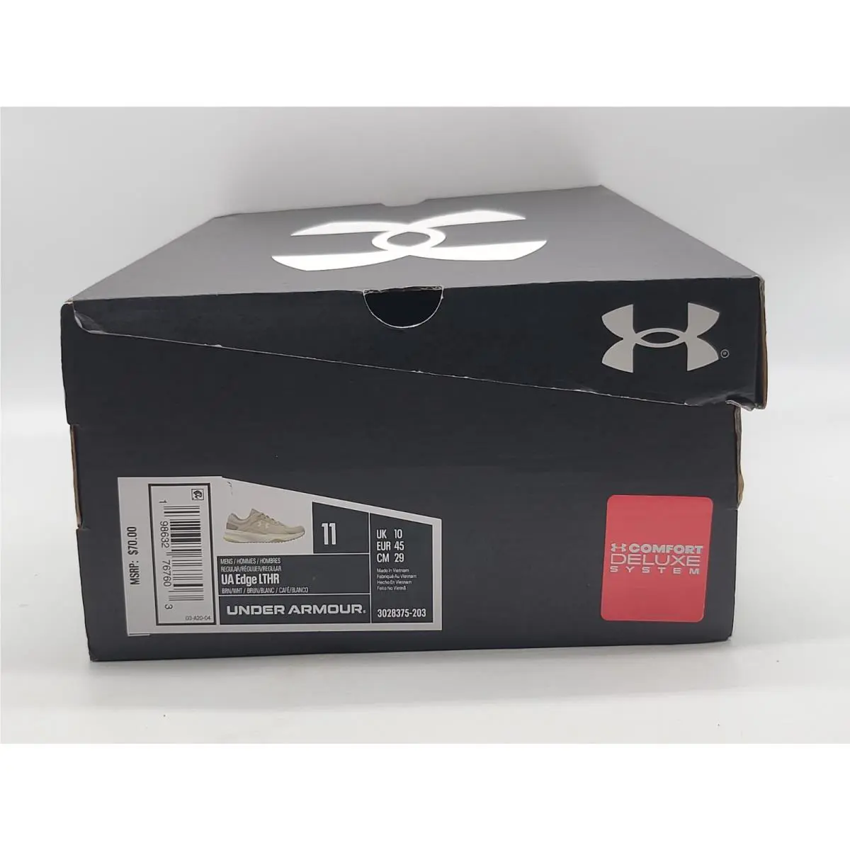 Under Armour shoes - Edge LTHR - Edge LTHR - 3028375-203 - Brown 9