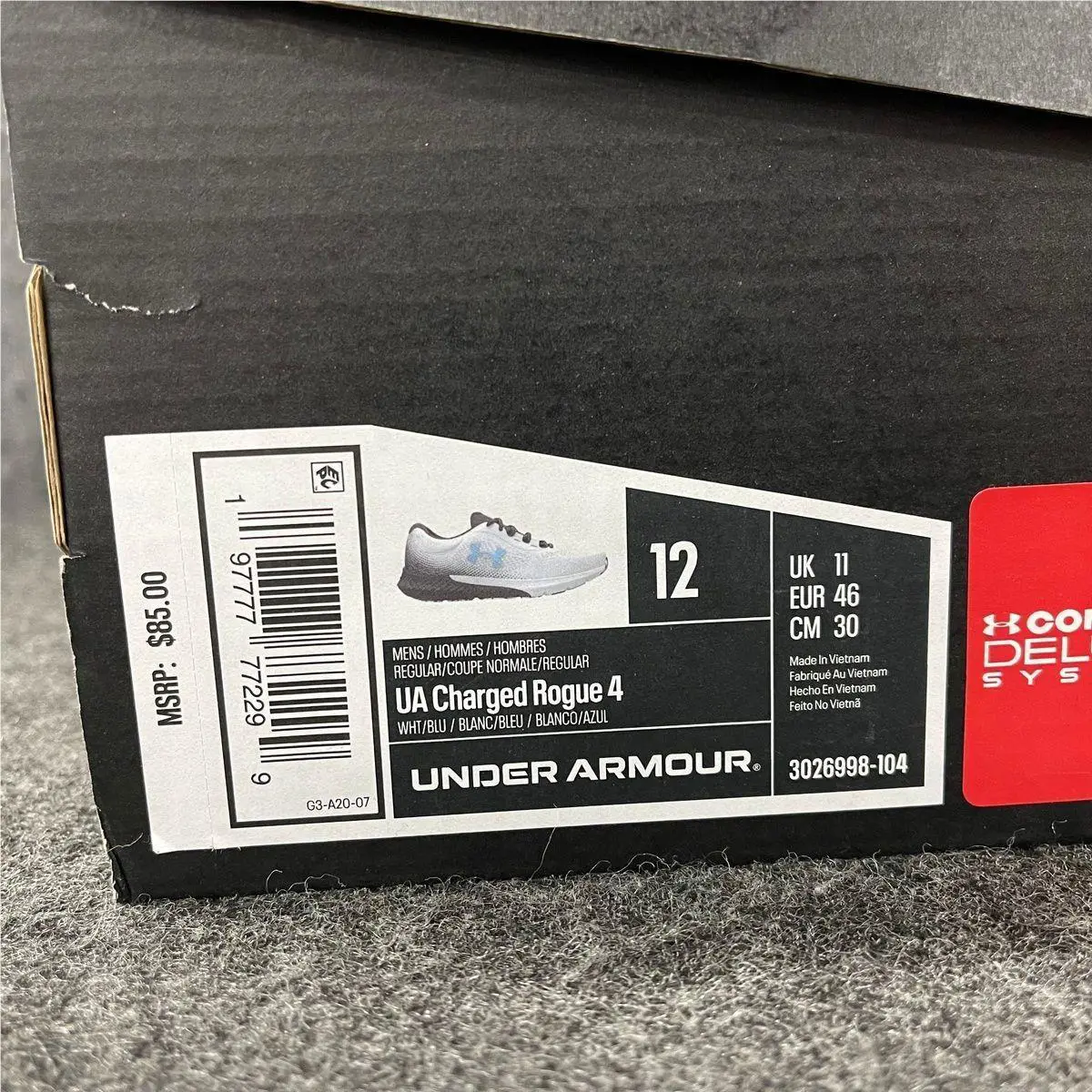 Under Armour shoes - VS190216 - vs-190216 - White (UPC: 197777772299) 1