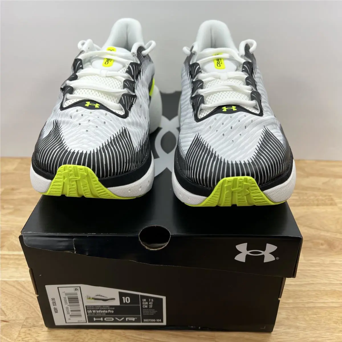 Under Armour shoes - Under Armour Infinite Pro - Infinite Pro - 3027200-104 - White 2