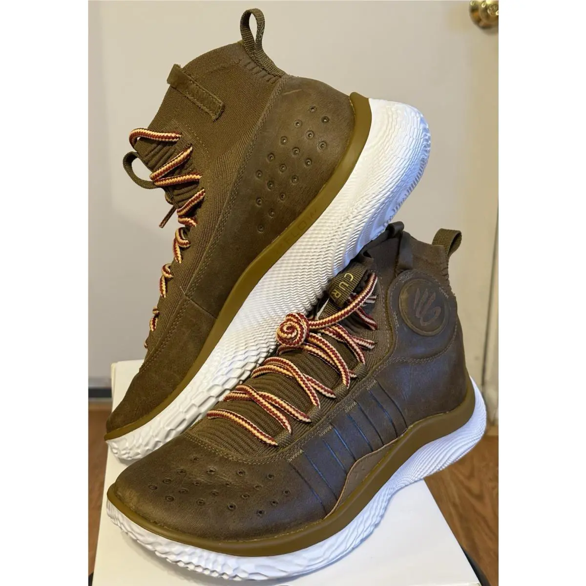 Under Armour shoes - Curry 4 Flotro - Curry Flotro - SAMPLE - Brown 1