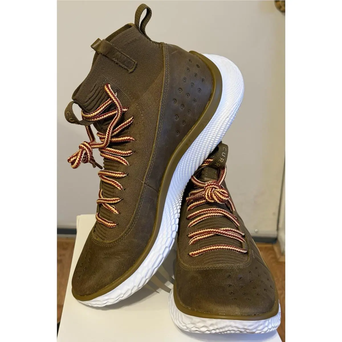 Under Armour shoes - Curry 4 Flotro - Curry Flotro - SAMPLE - Brown 7
