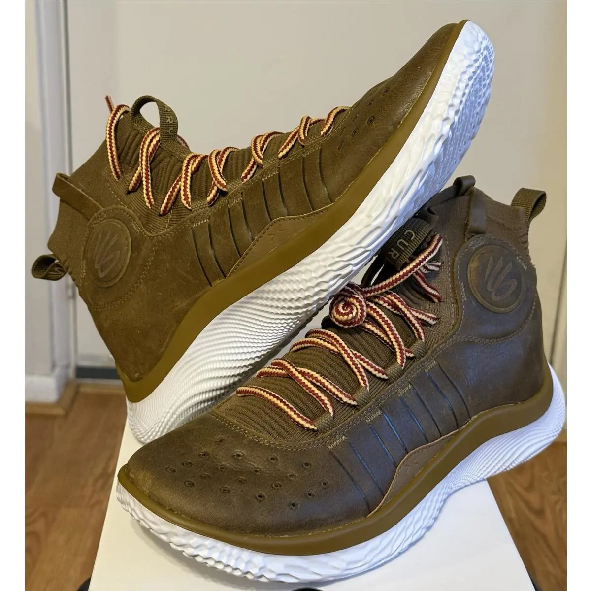 Under Armour shoes - Curry 4 Flotro - Curry Flotro - SAMPLE - Brown 2
