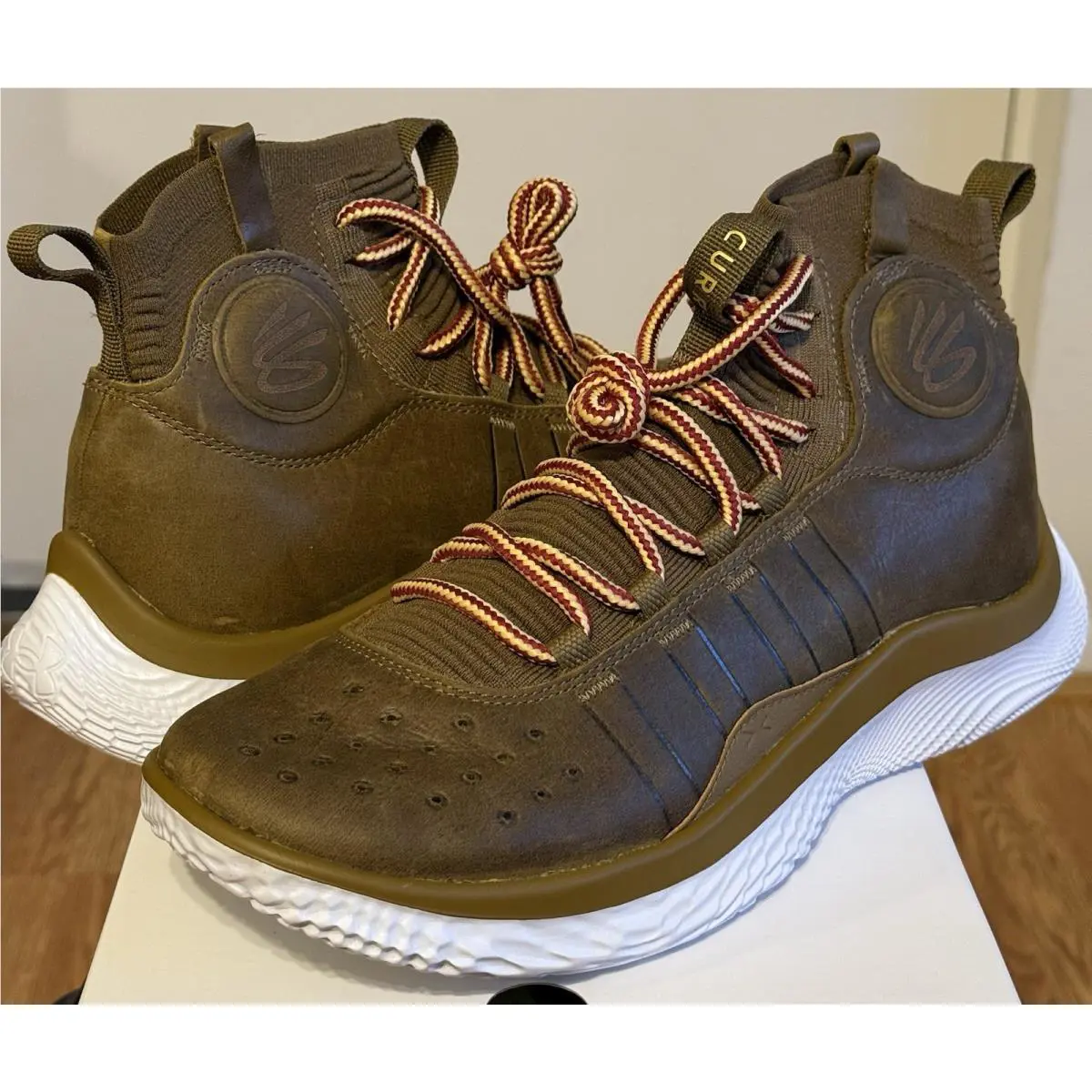 Under Armour shoes - Curry 4 Flotro - Curry Flotro - SAMPLE - Brown 3
