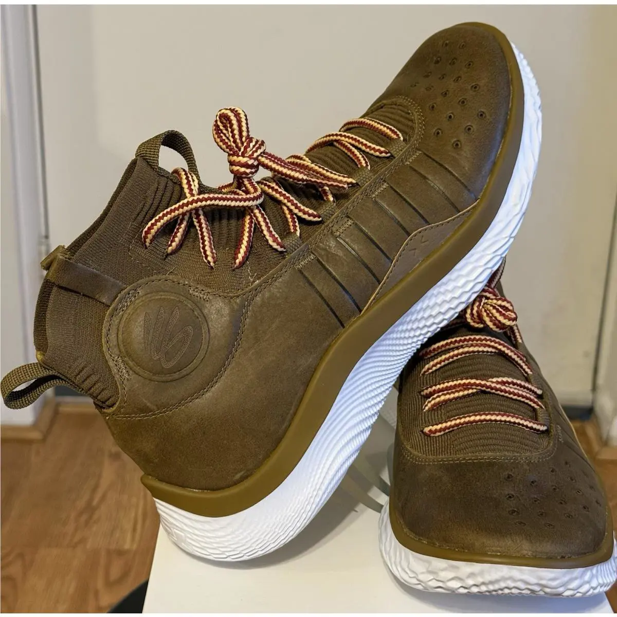 Under Armour shoes - Curry 4 Flotro - Curry Flotro - SAMPLE - Brown 5