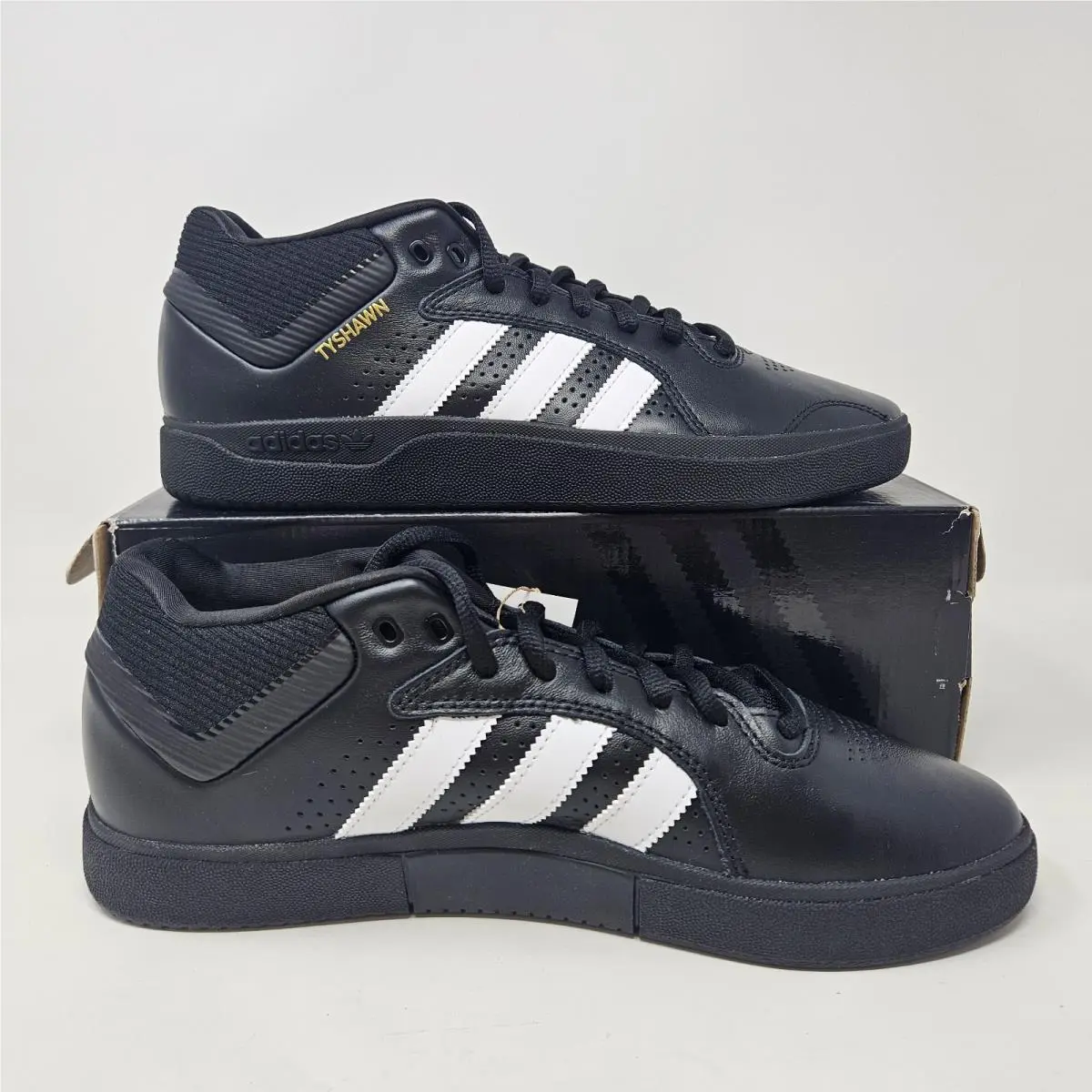 Adidas shoes - adidas Tyshawn - Tyshawn - H04930 - Black (UPC: 194820688217) 0