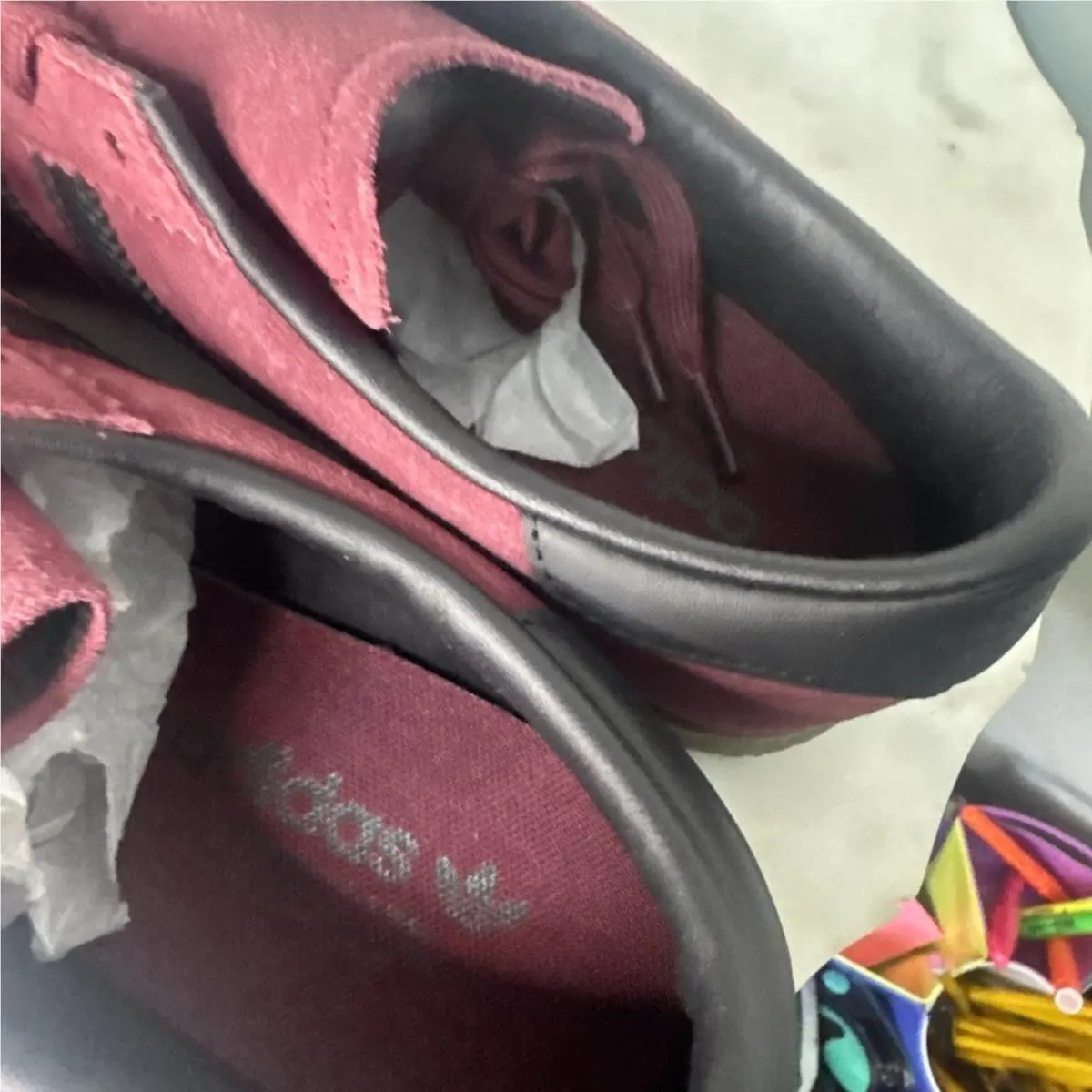 Adidas shoes - Stadt - Stadt - JQ9009 - Red, Black, Gum 5