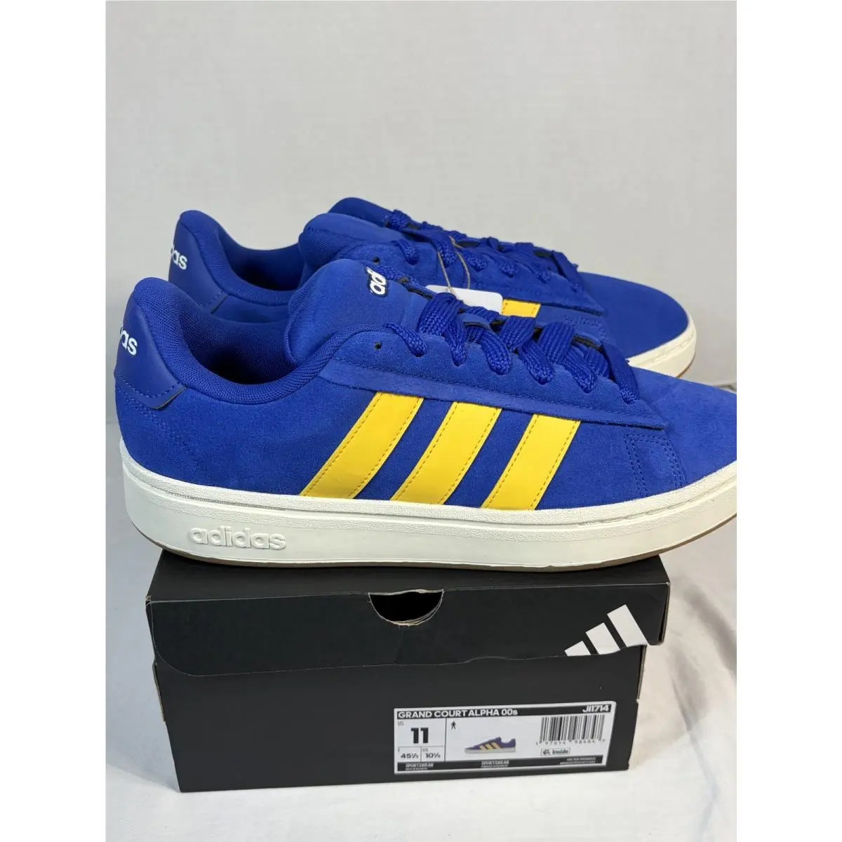 Adidas shoes - adidas Grand Court - Grand Court - J11714 - Blue (UPC: 197614984847) 2