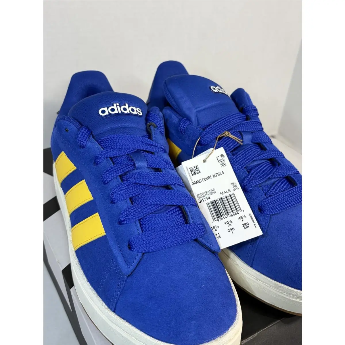 Adidas shoes - adidas Grand Court - Grand Court - J11714 - Blue (UPC: 197614984847) 7
