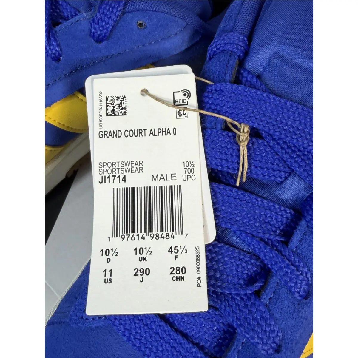 Adidas shoes - adidas Grand Court - Grand Court - J11714 - Blue (UPC: 197614984847) 3