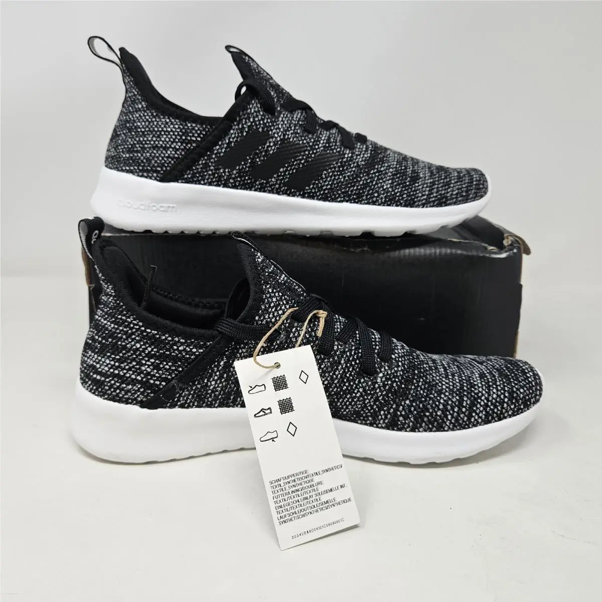 Adidas shoes - adidas Cloudfoam Pure - Cloudfoam Pure - DB0694 - Black (UPC: 191028997578) 0