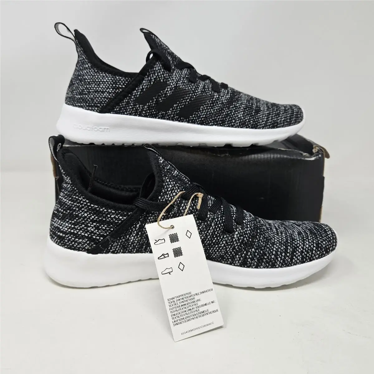 Adidas shoes - adidas Cloudfoam Pure - Cloudfoam Pure - DB0694 - Black (UPC: 191531411547) 0