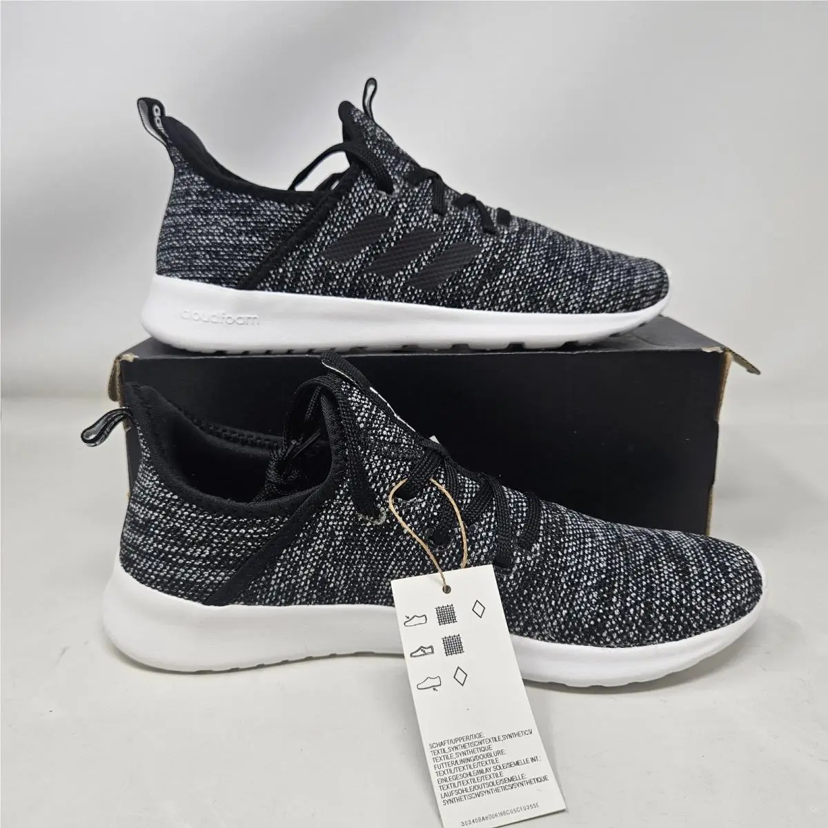 Adidas shoes - adidas Cloudfoam Pure - Cloudfoam Pure - DB0694 - Black (UPC: 0191028997592) 0