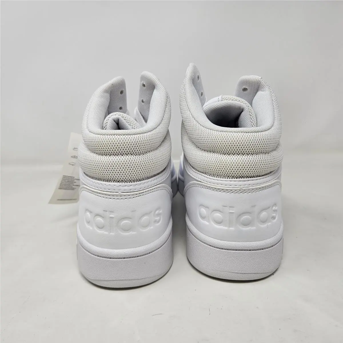 Adidas shoes - Adidas Hoops 3.0 Mid - Hoops Mid - ID9838 - White (UPC: 195744314640) 3