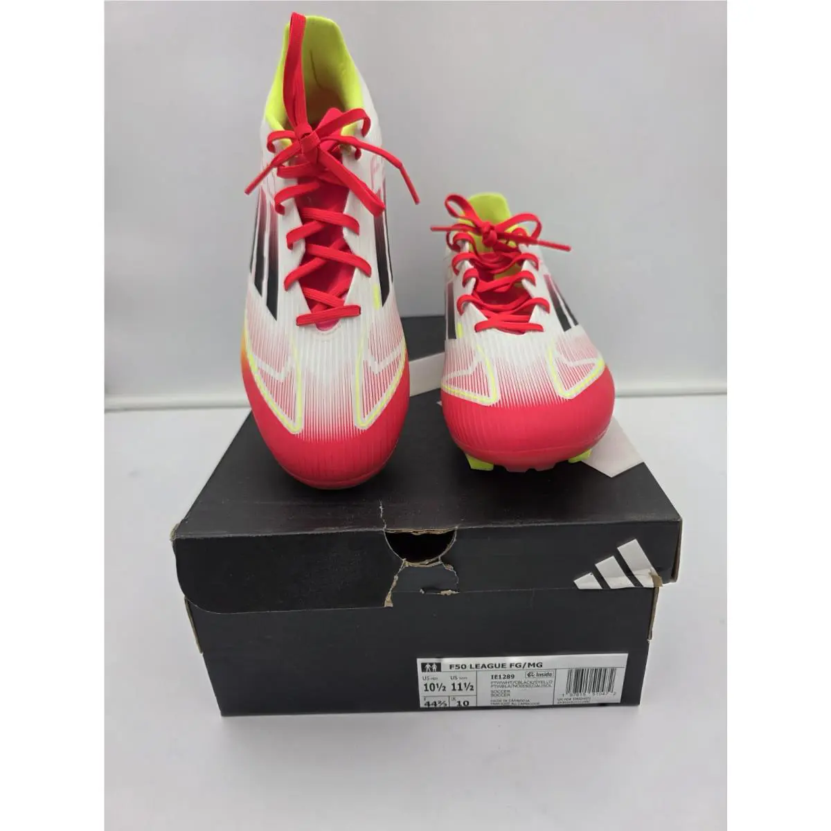 Adidas shoes - adidas adizero F50 - adizero - IE1289 - White (UPC: 197615510434) 0