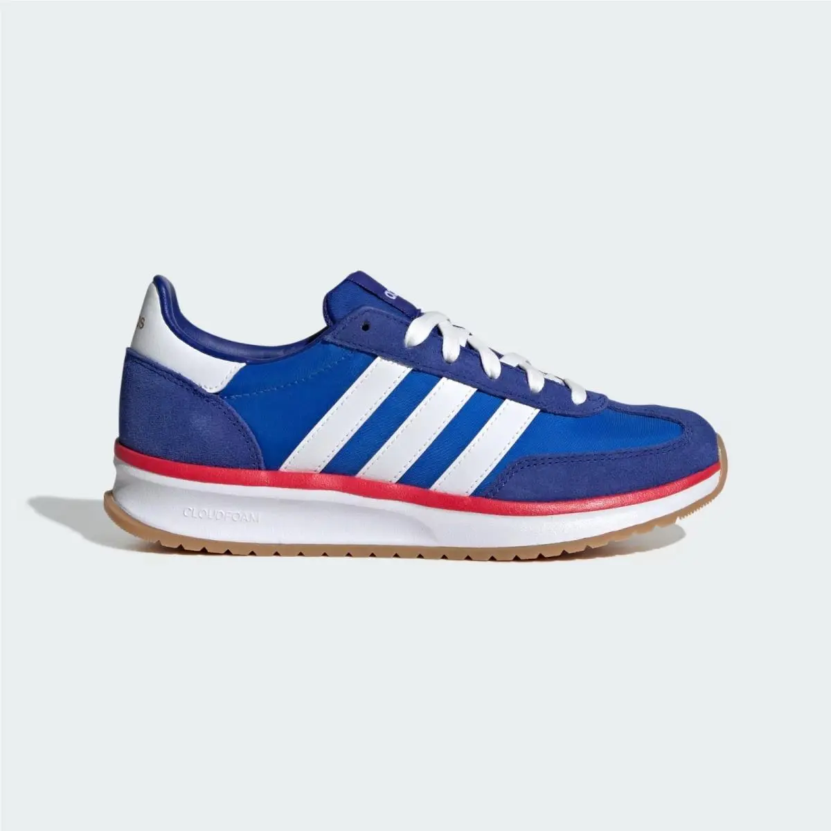 Run 70s 2.0 Shoes Bright Royal / Cloud White / Pure Ruby 7.5 by Adidas