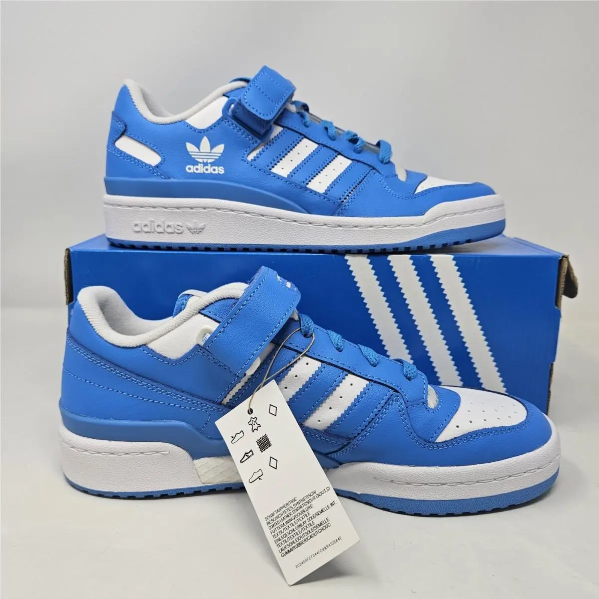 Adidas shoes - adidas Forum Low - Forum Low - GX7071 - Pulse Blue & White (UPC: 195740706425) 0