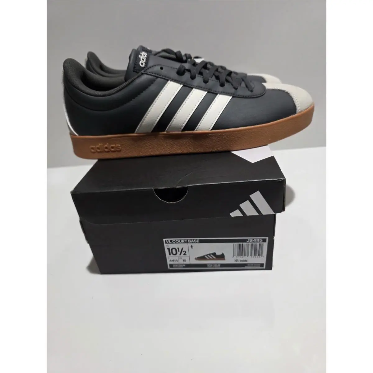 Adidas shoes - adidas Vl Court - Court - 4115 - Gray (UPC: 197621329020) 4