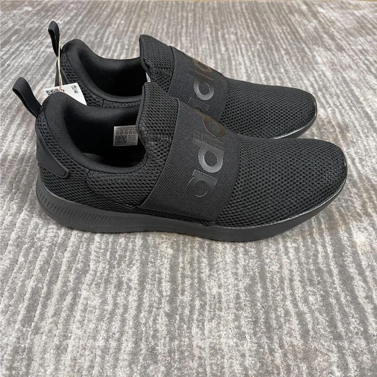 Adidas Lite Racer Adapt 4.0 Shoes Mens Size 13 Black Slip On Sneakers H04296
