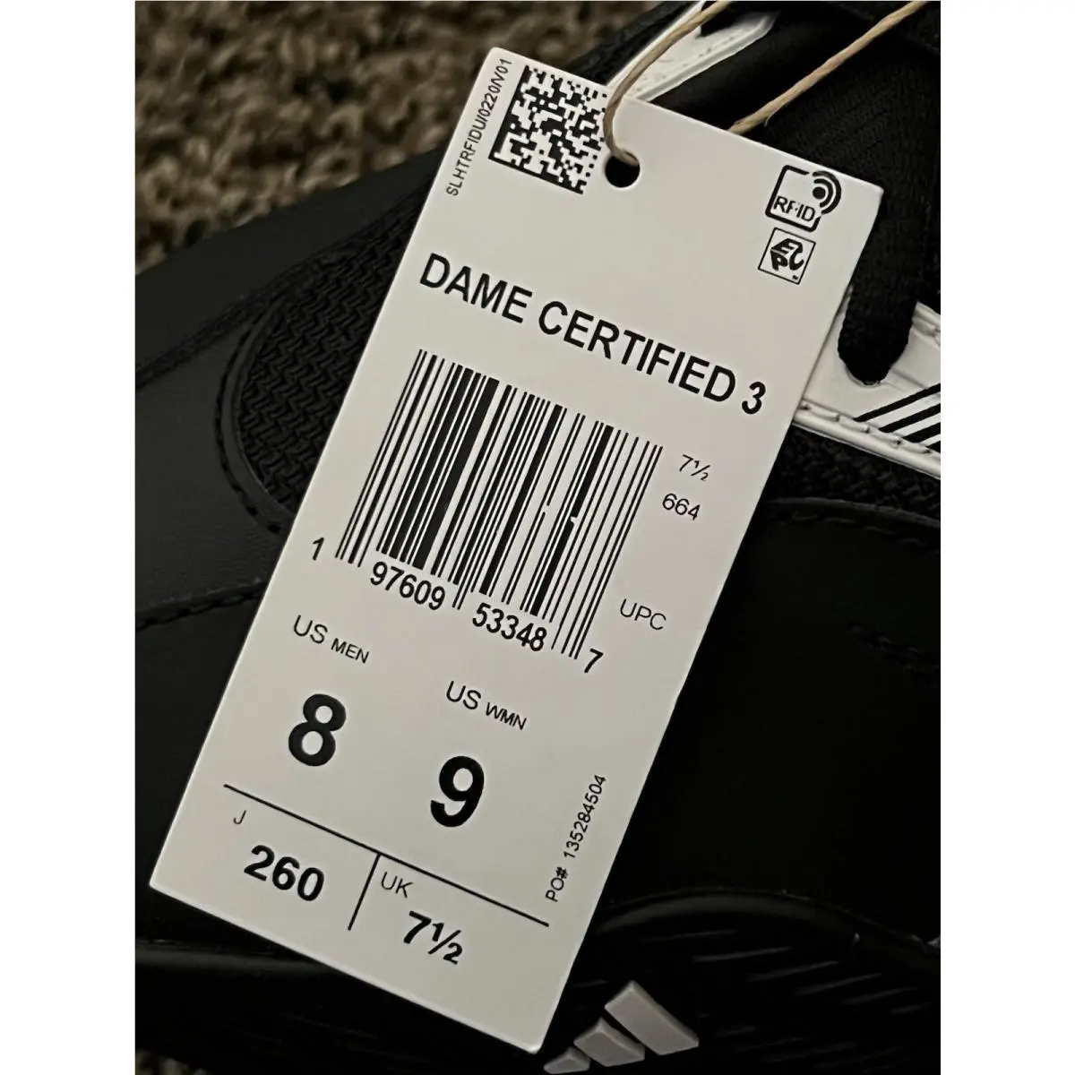 Adidas shoes - adidas Dame Certified - Dame Certified - IH8469 - Black 10