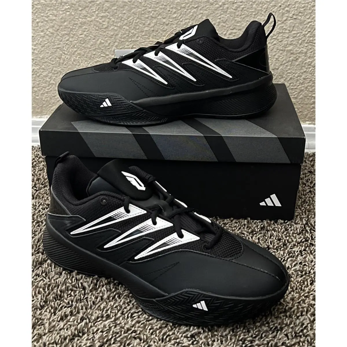 Adidas Dame Certified 3.0 Black Color Shoes Men’s -size 8