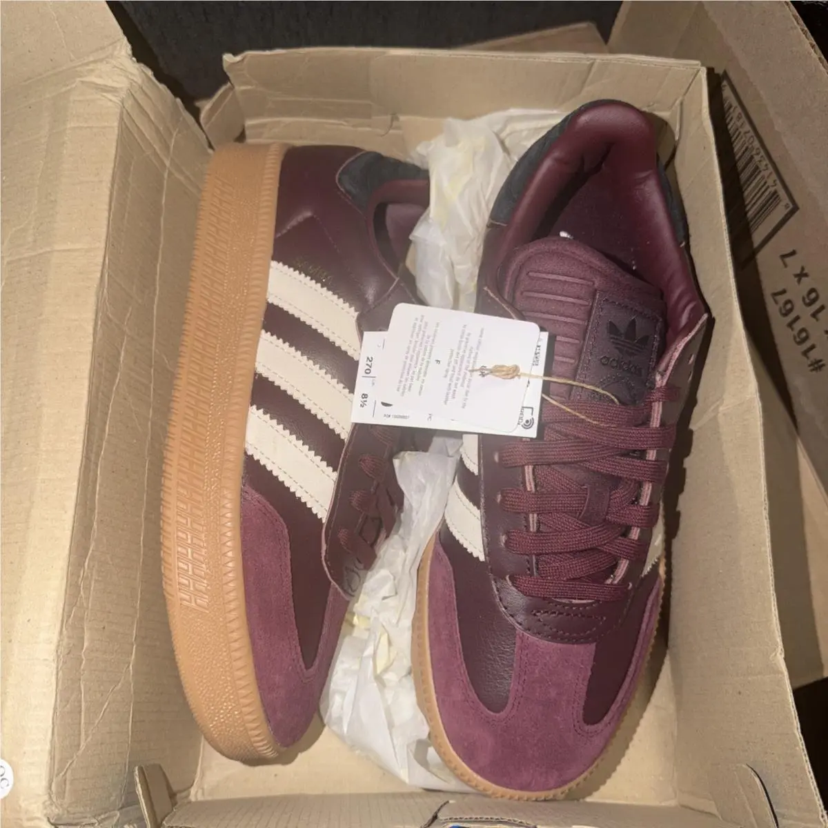 Adidas shoes - adidas Samba - Samba - JQ2388 - Beige 1